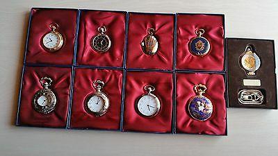 orologi da taschino collezione hachette 9 pezzi