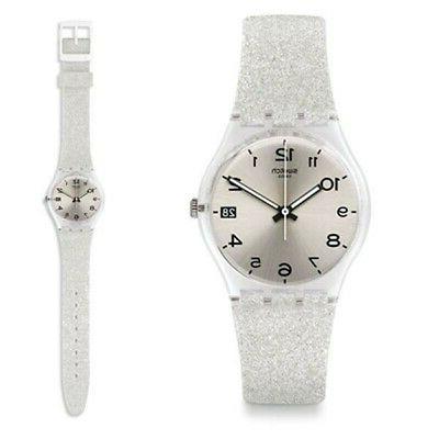 orologi silverblush gm416c watch silicone donna glitter