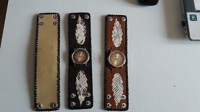 orologi stock 2 orologi unisex bracciale pelle