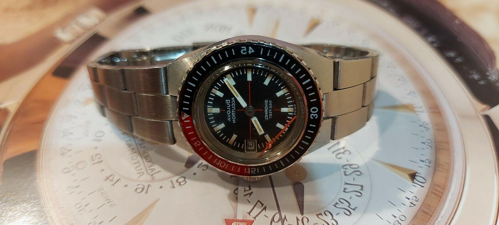 orologi sub accutron snorkel 666 feet date