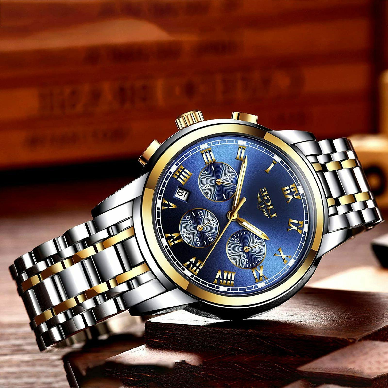 orologi uomo lg9810 luxury brand al quarzo