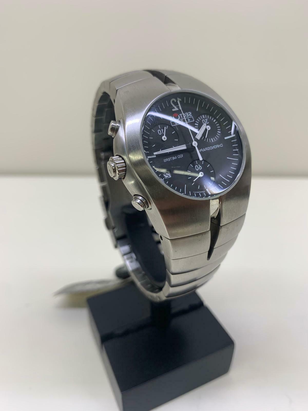 orologio 470 chrono in acciaio 37 mm