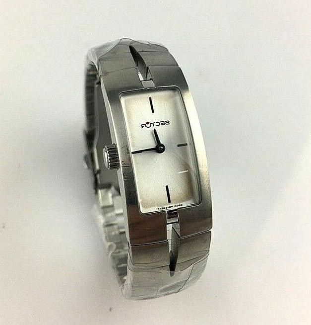 orologio 480 quarzo swiss donna rettangolare acciaio
