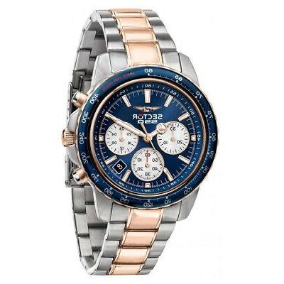 orologio 550 vintage crono bicolor 42 mm