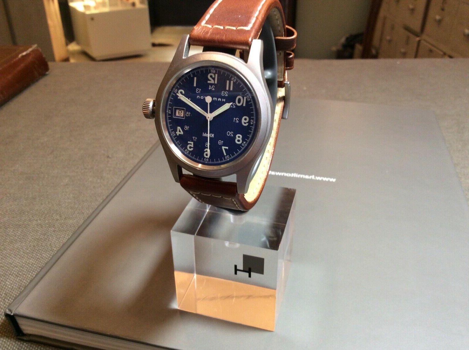 orologio 6361quadrante blu quarzo