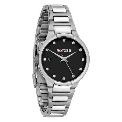 orologio 665 donna acciaio nero 34 mm