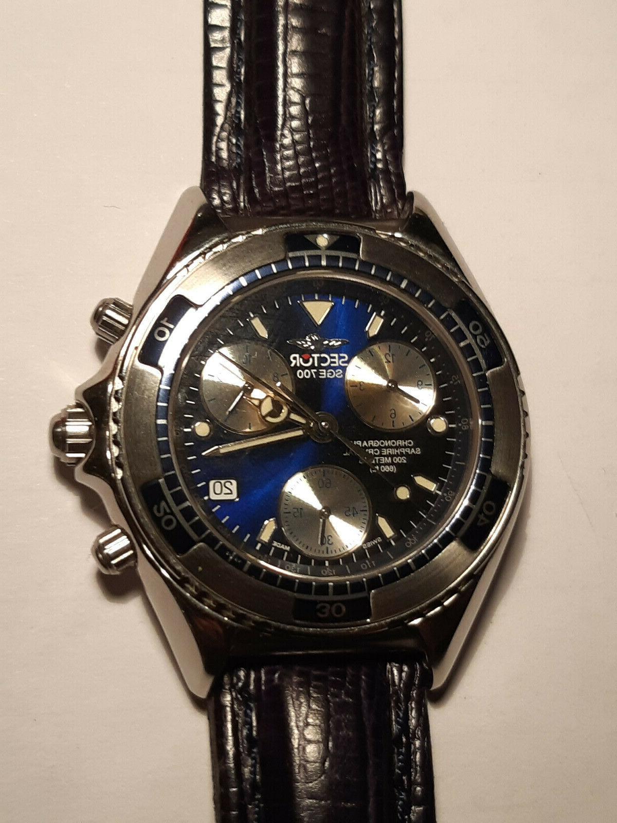 orologio 700 sge cronografo al quarzo vetro