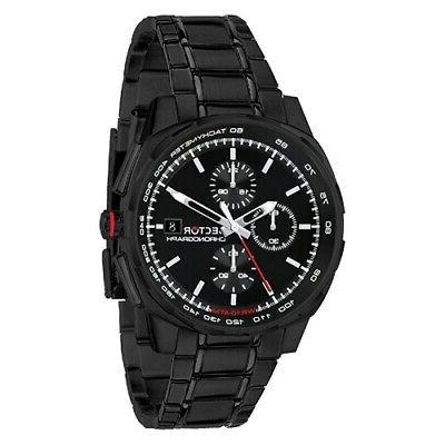 orologio 890 crono acciaio total black 44