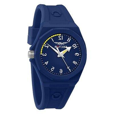 orologio 960 gomma blu giallo 41 mm