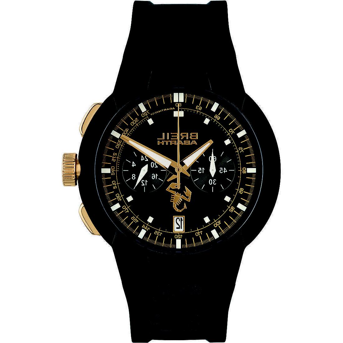 orologio abarth uomo cassa acciaio bracciale gomma