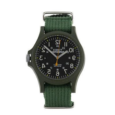 orologio acadia resina 40mm verde nero cinturino