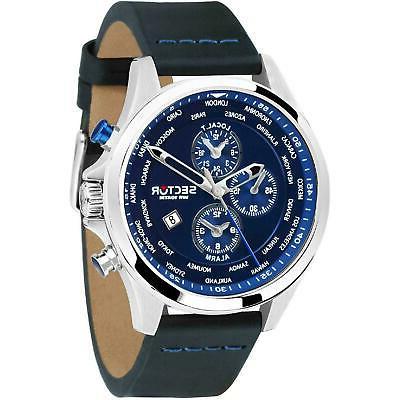 orologio acciaio cronografo uomo analogico cinturino in