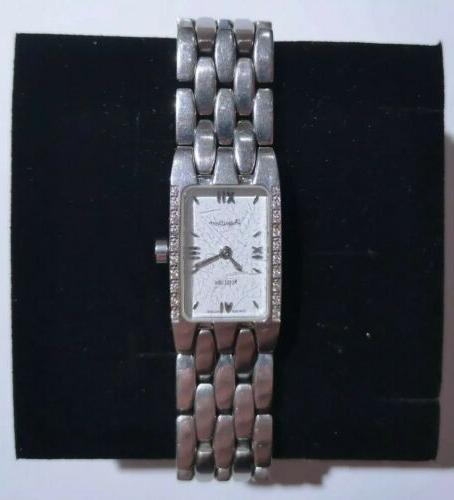 orologio acciaio da donna elegante con diamanti