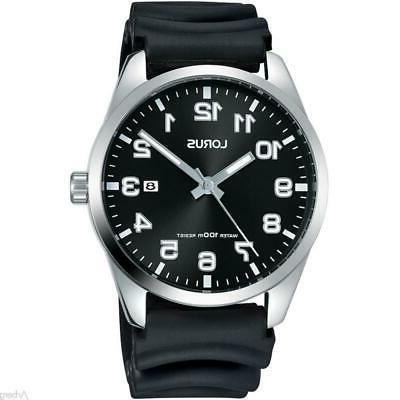 orologio acciaio uomo solo tempo analogico cinturino