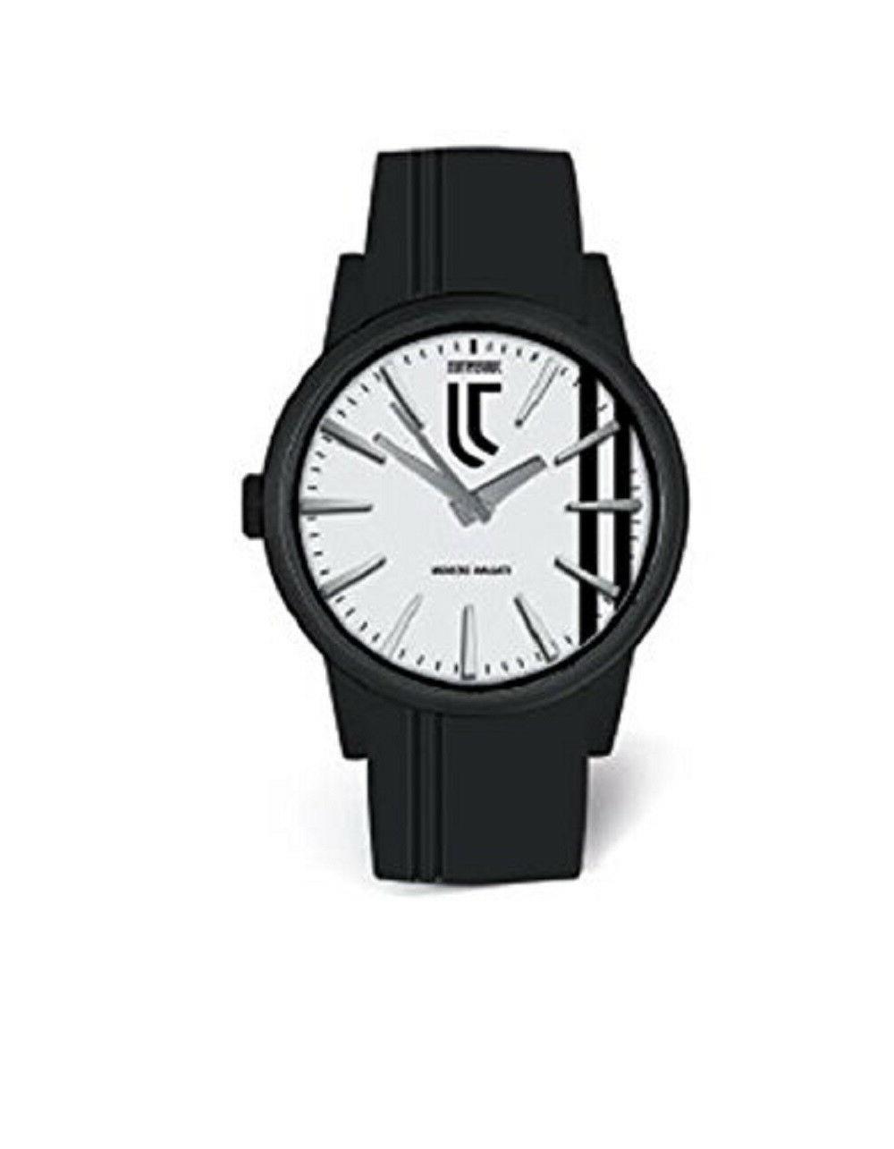 orologio al quarzo quadrante bianco diametro 43