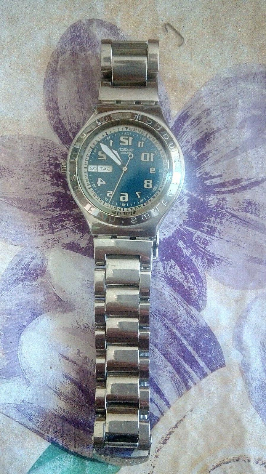 orologio al quarzo quartz acciaio irony uomo