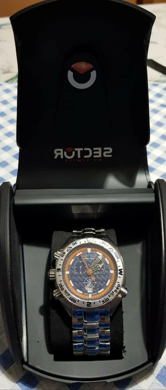 orologio analogico da polso ocean master fuori