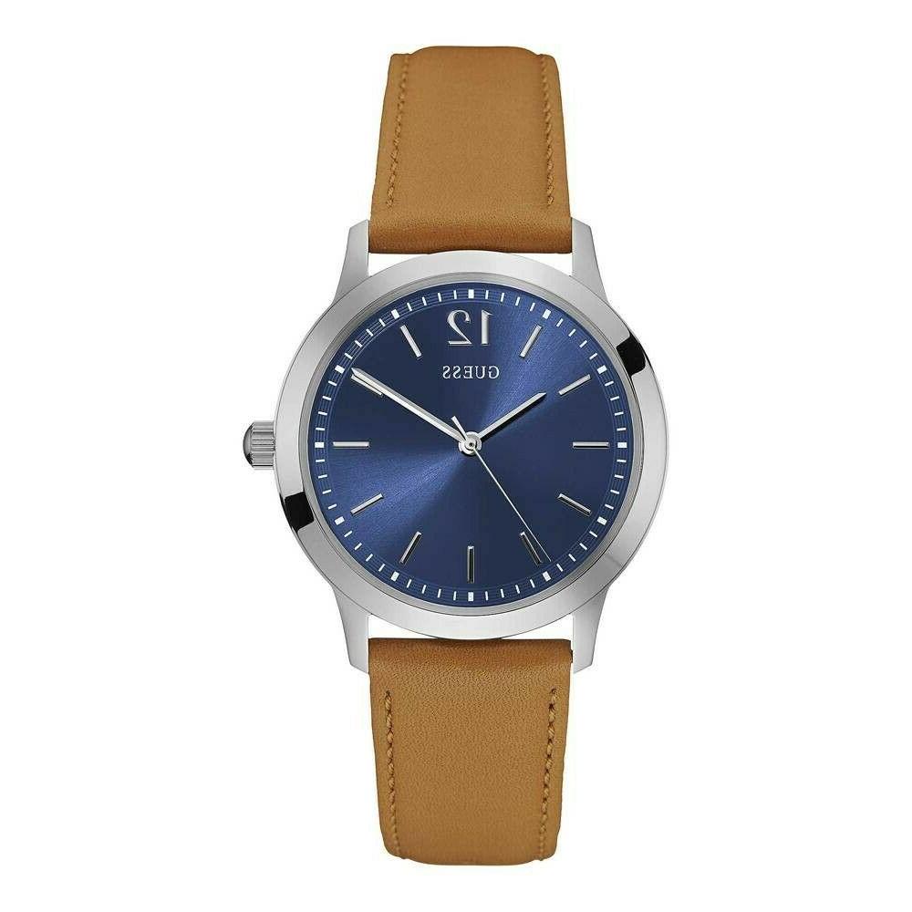 orologio analogico quarzo con cinturino in pelle