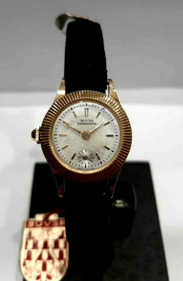 orologio antimagnetic oro 18kt meccanico secondi piccolo