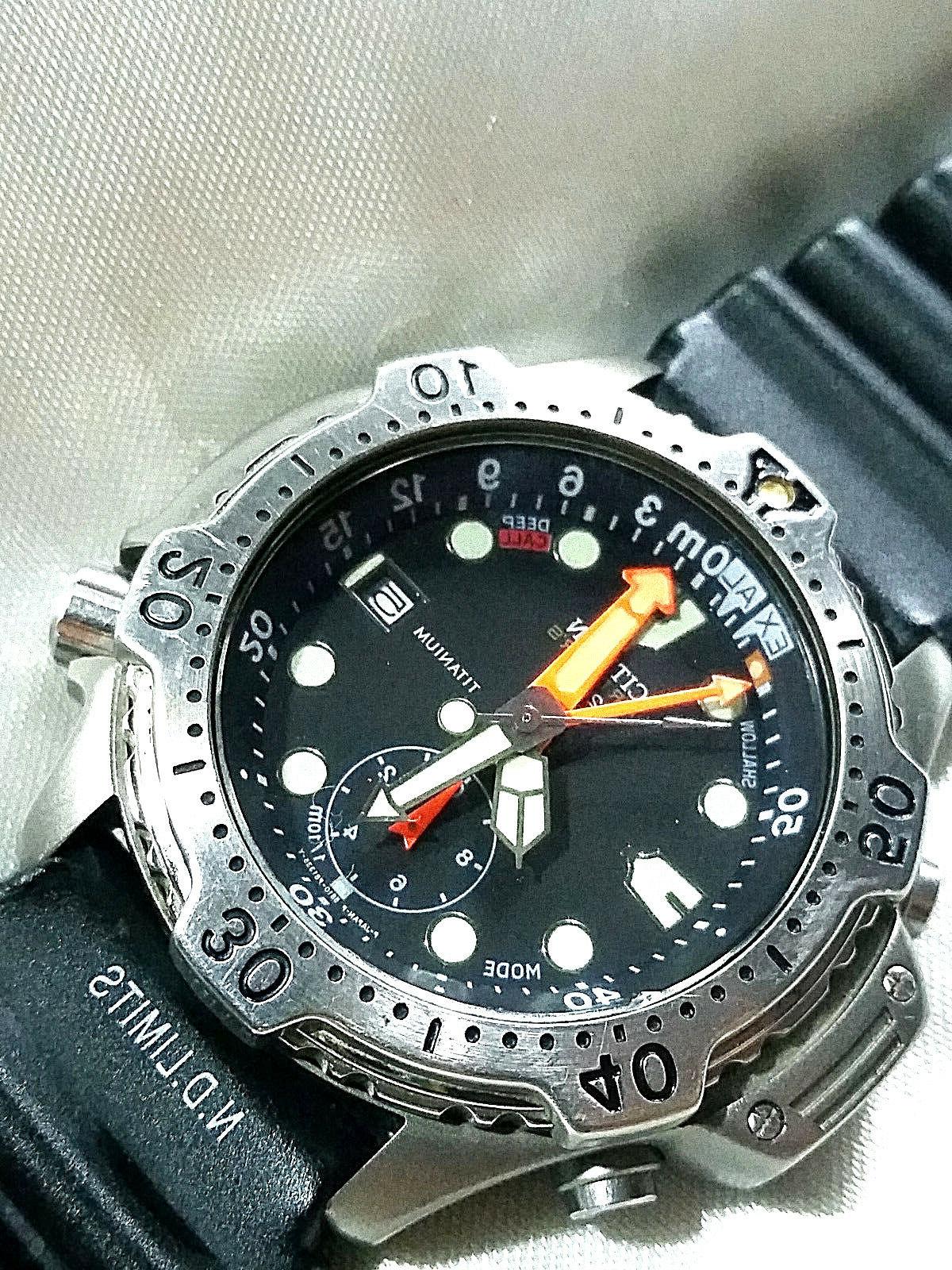 orologio aqualand promaster 1 titan titanium titanio