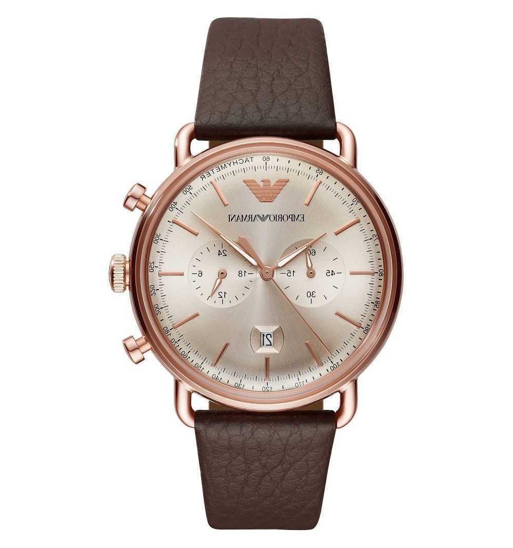 orologio ar11106 crono pelle nuovo 24 mesi