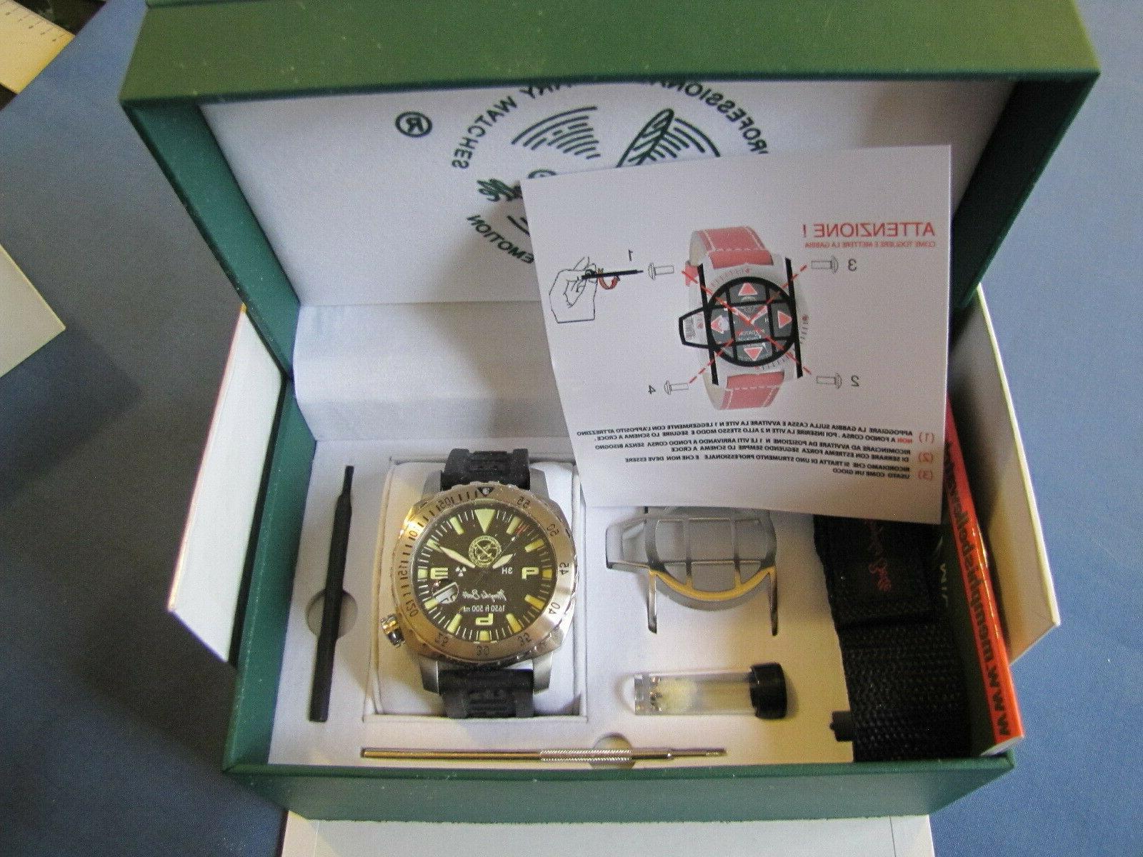 orologio arditi incursori sub 500 metri automatico