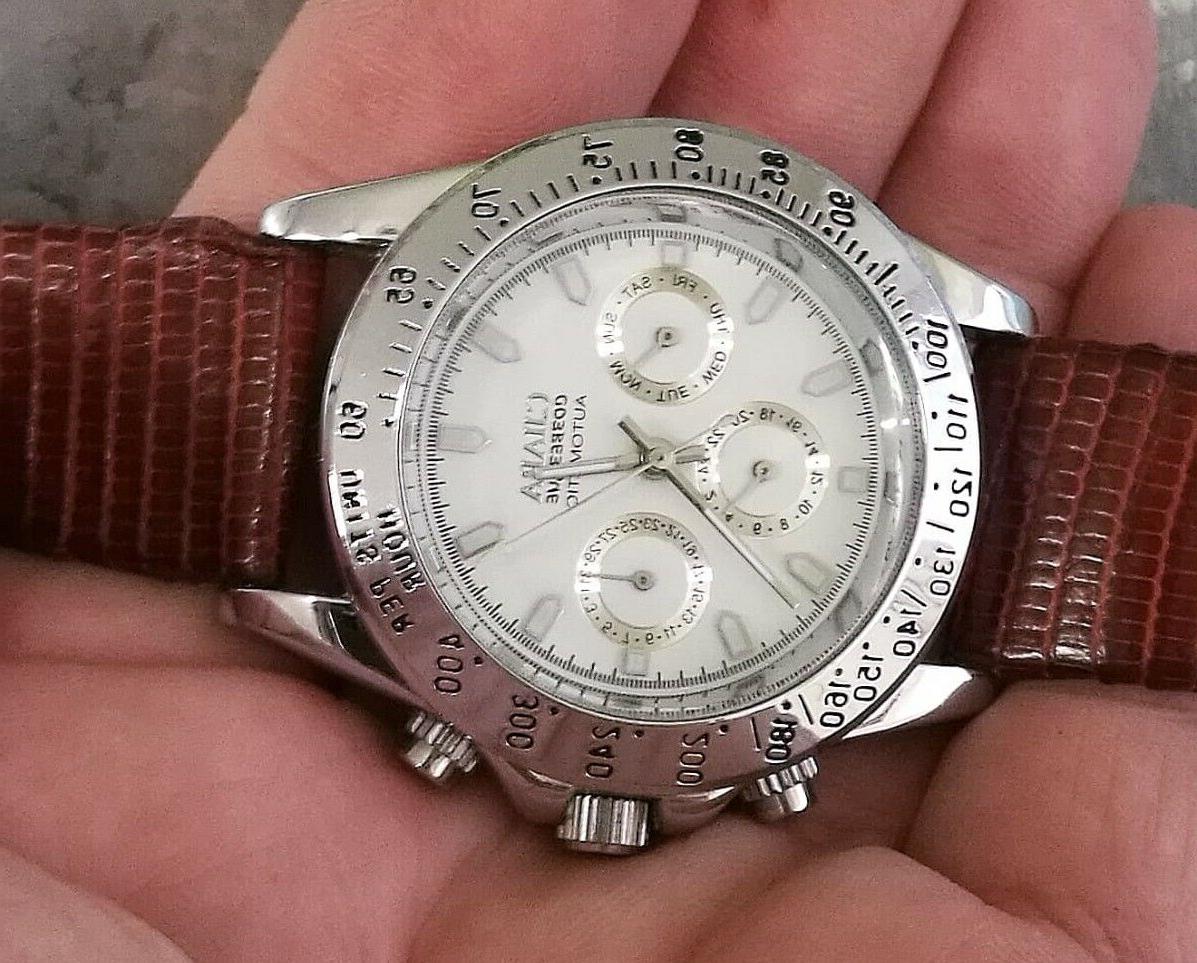 orologio automatico hommage daytona inox case 40mm