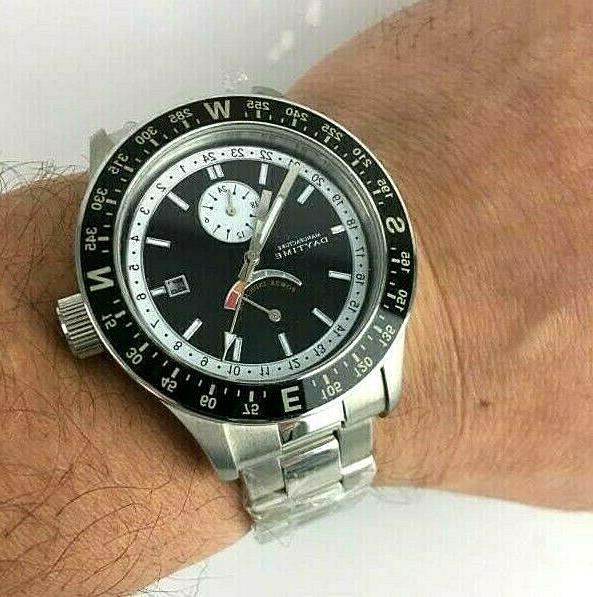 orologio automatico riserva di carica gmt uomo