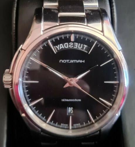 orologio automatico svizzero jazzmaster day date acciaio