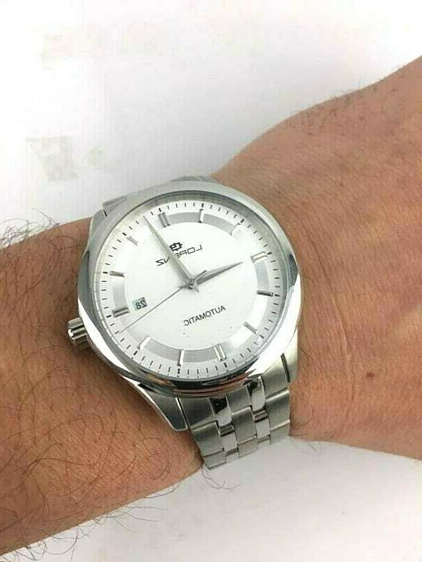 orologio automatico uomo acciaio miyota 43mm