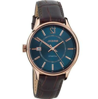 orologio automatico uomo contempo tw1557 pelle marrone