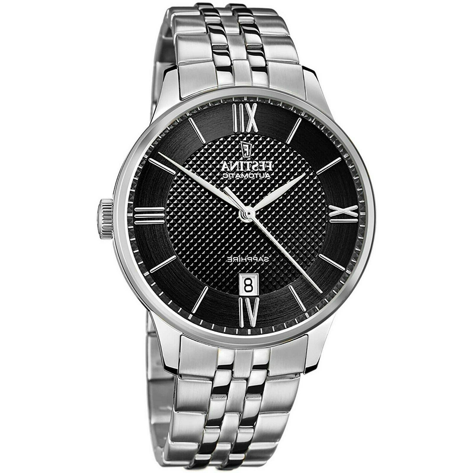 orologio automatico uomo ragazzo f20482 3 acciaio