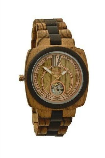 orologio automatico wood watch in legno naturale