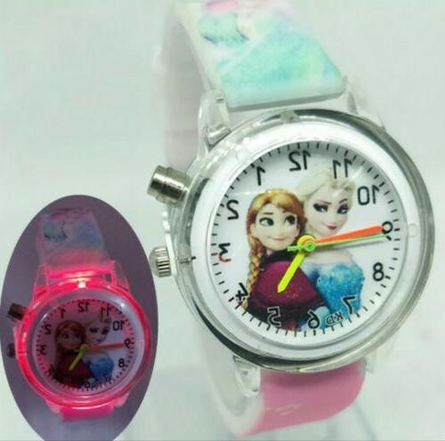 elsa orologio bambina da polso swatch cartoon