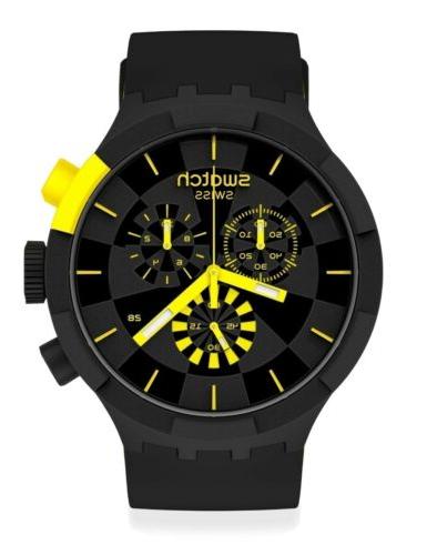 orologio big bold cronografo chechpoint yellow sb02b403