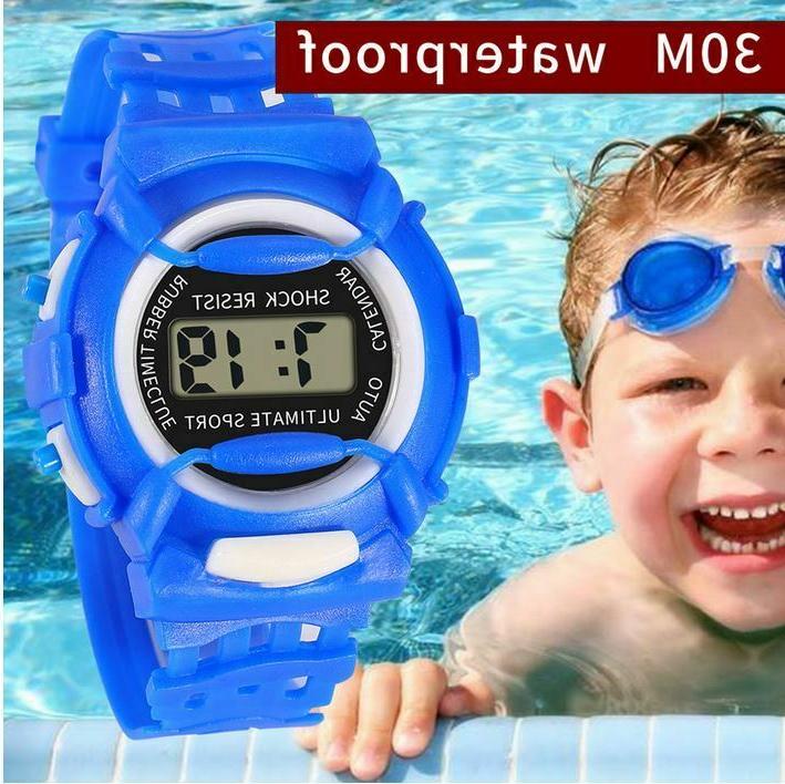 orologio bimbi bambini piscina shock digitale sportivo