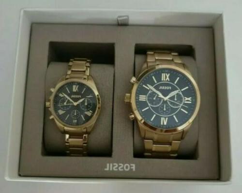 orologio bq2400set regalo uomo donna 2 cronografi