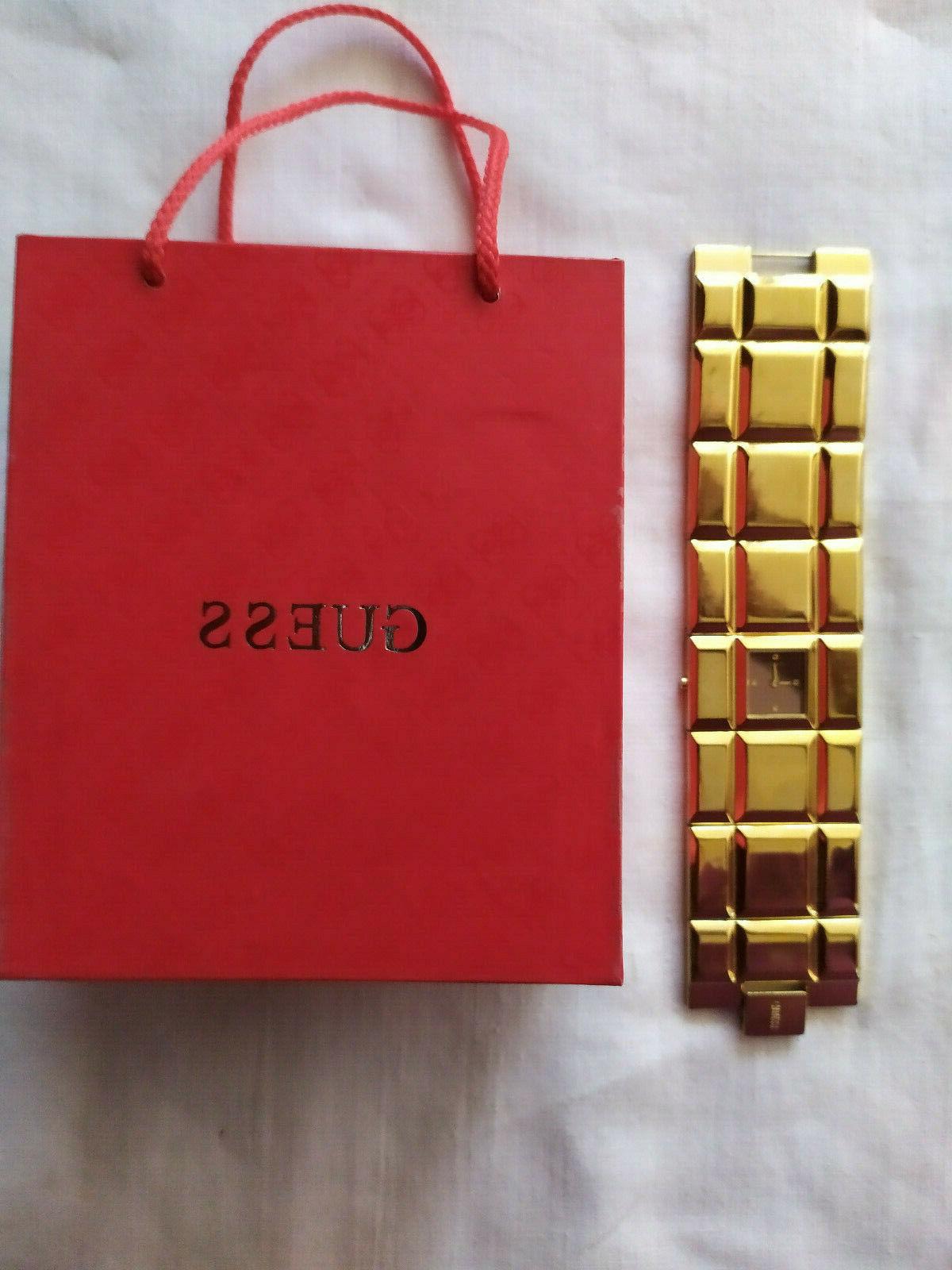 orologio bracciale a fascia dorato con custodia