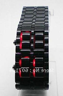 orologio bracciale da polso digitale led lava