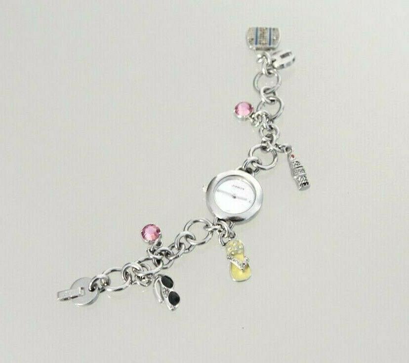 orologio bracciale in acciao con charms
