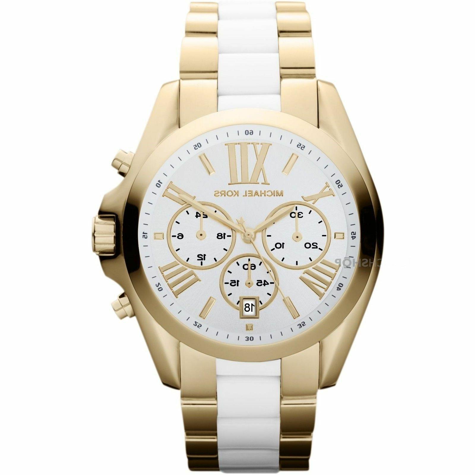 orologio bradshaw mk5743 acciaio oro bracciale bicolor