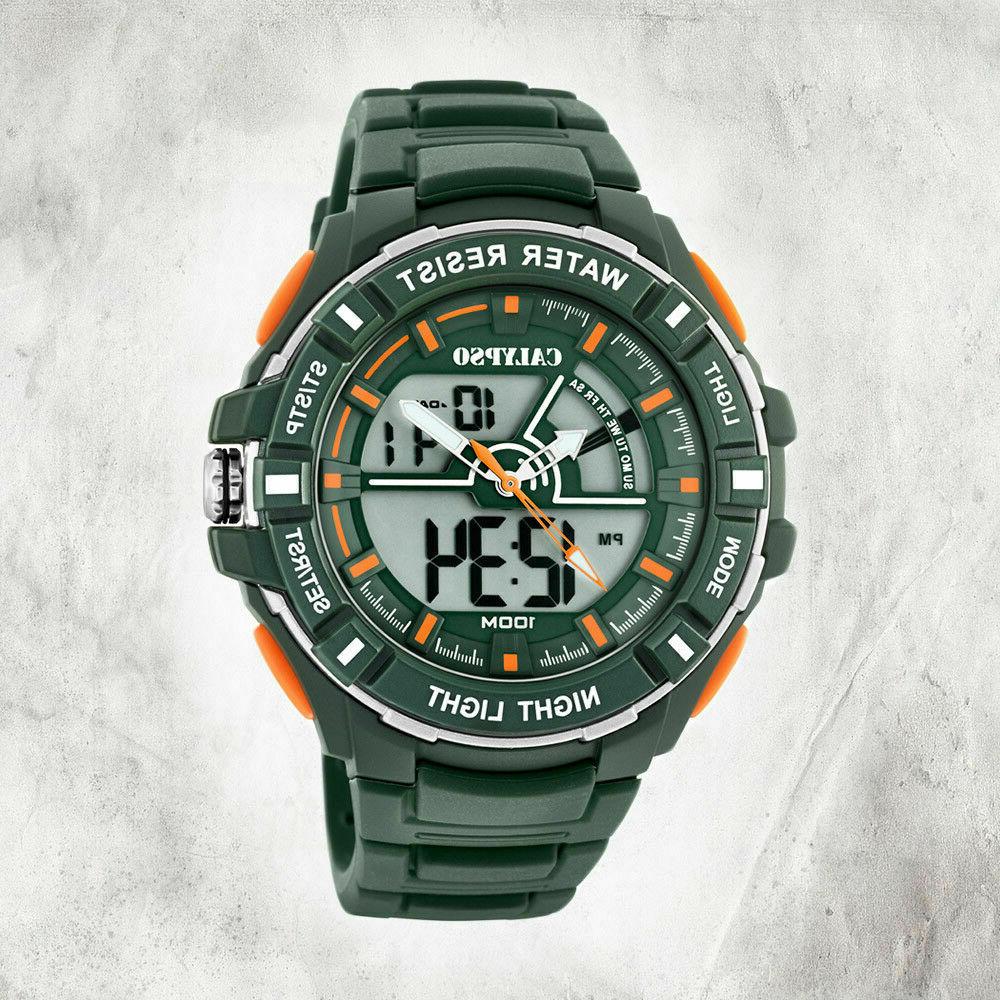 orologio calypso uomo ragazzo digitale e analogico