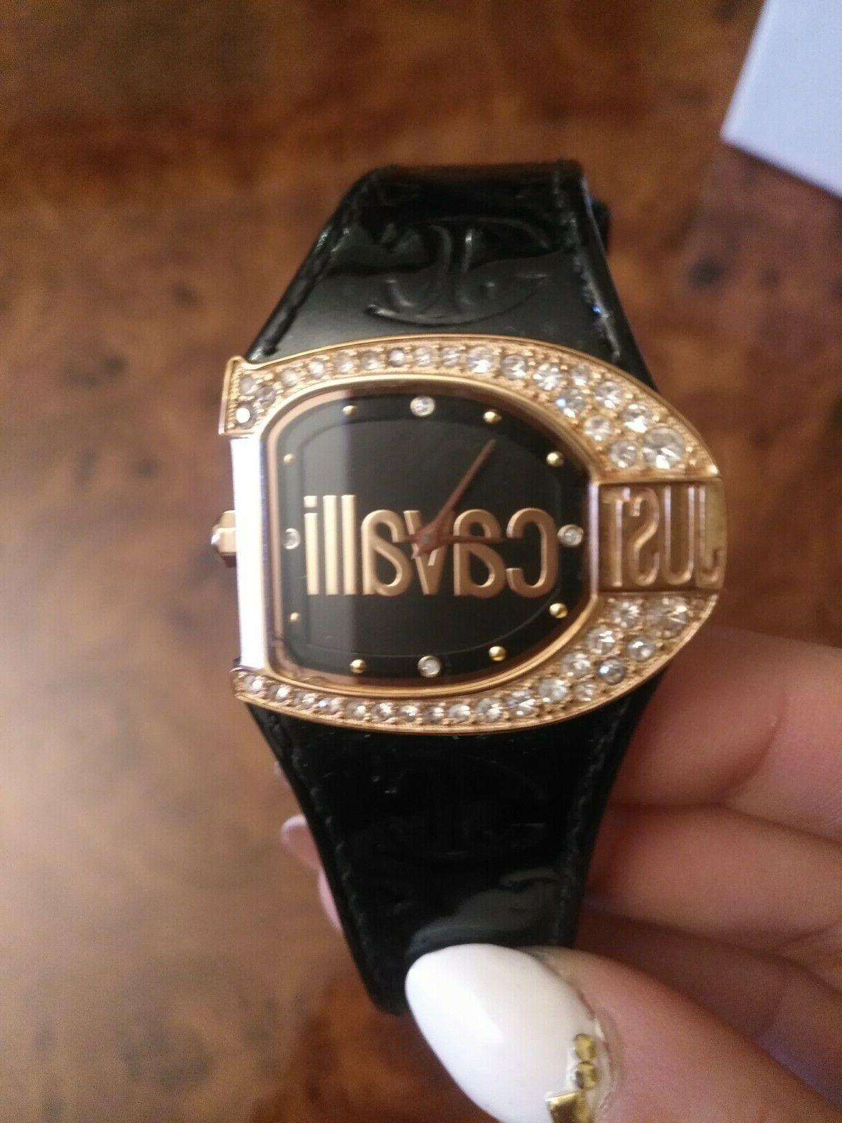 orologio cavalli con cinturino in pelle donna