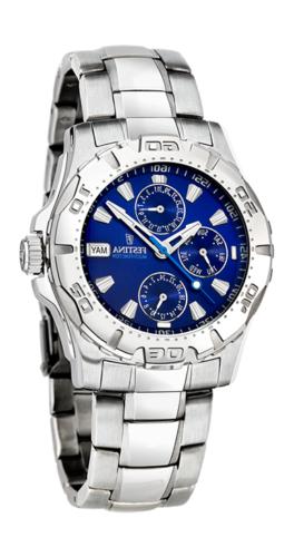 orologio chrono da uomo in acciaio f16242