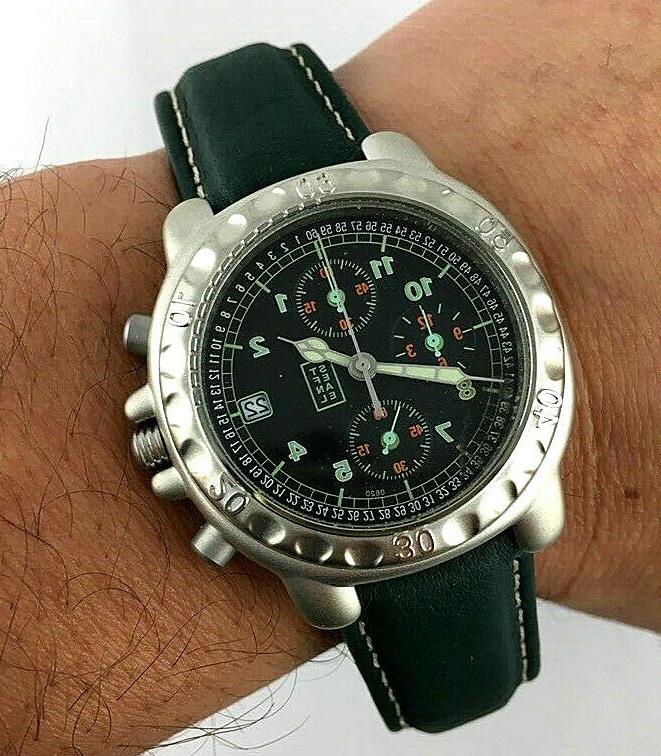 orologio chrono quarzo miyota 38mm watch new