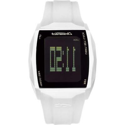 orologio chronotouch rw0024 silicone bianco digitale touch