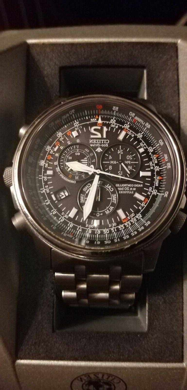 orologio citizen uomo radiocontrollato promaster crono super
