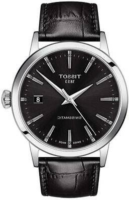 orologio classic dream swissmatic t1294071605100 pelle nera