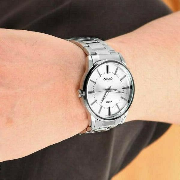 orologio collection analogico vintage da uomo argento