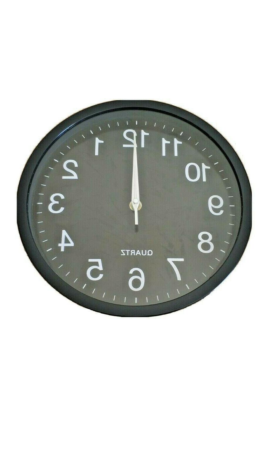 orologio colore nero da parete muro casa